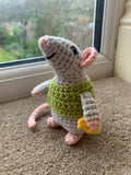 Larkwell Pocket Mouse & Suitcase Playset – Amigurumi Crochet Pattern (Instant PDF))