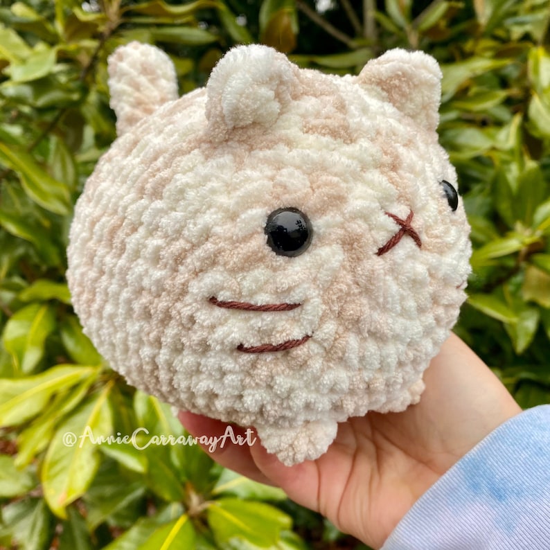 Larkwell Loaf Cat – Easy Low-Sew Crochet Pattern (Instant PDF))