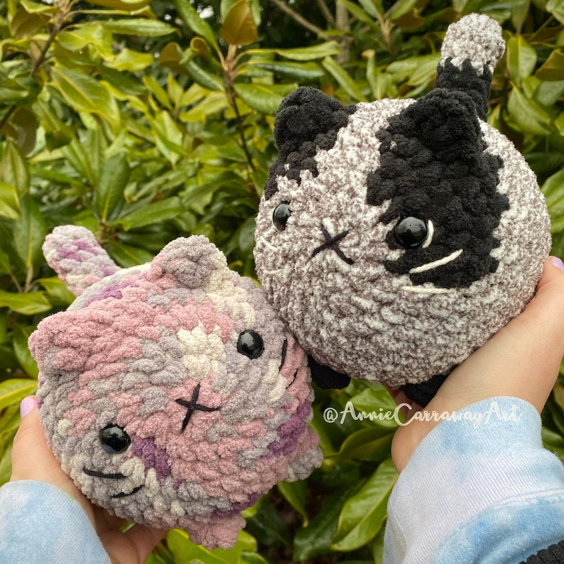Larkwell Loaf Cat – Easy Low-Sew Crochet Pattern (Instant PDF))