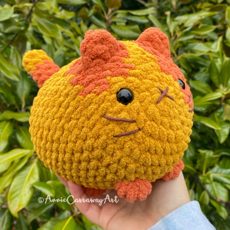 Larkwell Loaf Cat – Easy Low-Sew Crochet Pattern (Instant PDF))