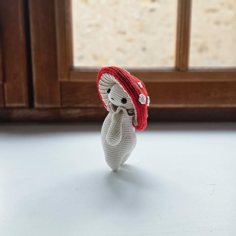 Larkwell Mushroom Sprite – Cute Amigurumi Pattern (Instant PDF))