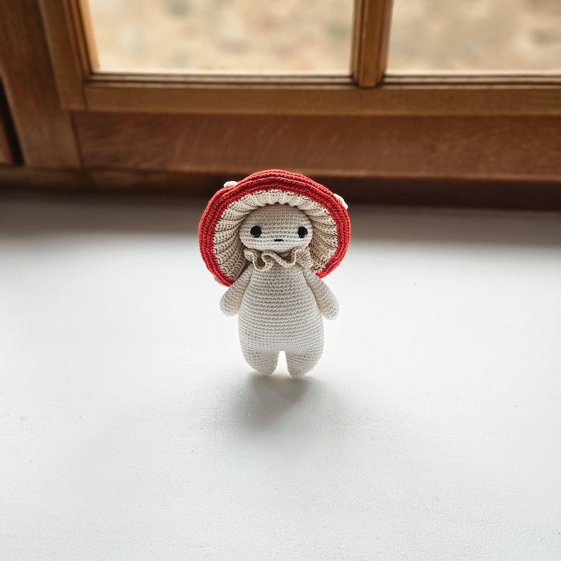Larkwell Mushroom Sprite – Cute Amigurumi Pattern (Instant PDF))