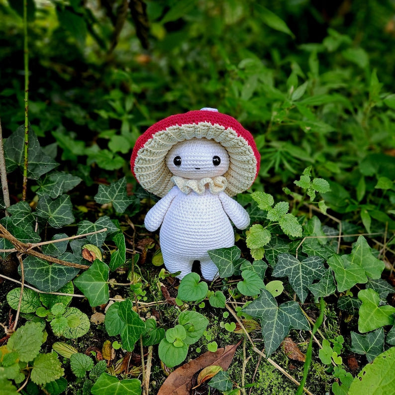 Larkwell Mushroom Sprite – Cute Amigurumi Pattern (Instant PDF))