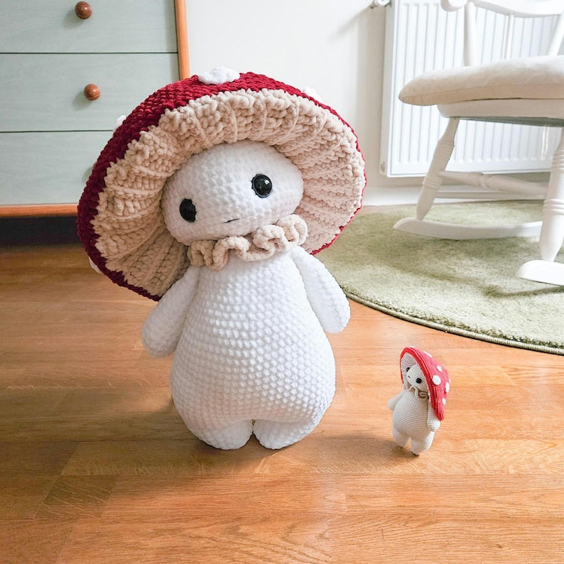 Larkwell Mushroom Sprite – Cute Amigurumi Pattern (Instant PDF))